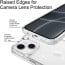 Vaku Luxos ® Apple iPhone 13 Series Star Struck Series Transparent Protective Hard Back Cover [ Only Back Cover ]