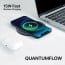eller sante ® 15W Wireless Charger Quantum Flow Series Fast Charging Pad PD & Qi-Certified with Type C Cable