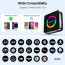 eller santé ® AUTOGLIDE Wireless Apple CarPlay & Android Auto Adapter Video Streaming YouTube, Netflix, GPS Navigation, Backup Camera & TF Card Playback for All Cars