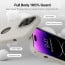 Vaku Luxos ® Apple iPhone 14 Pro Max Premium Liquid Silicone Logo-Cut Soft Anti-Scratch Microfiber Lining Case Back Cover