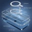 eller santé  ® For Apple iPhone 12 Mini Magsafe Clear Case [ Only Back Cover ]
