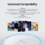 eller sante ® 15W Wireless Charger Oxford Series Fast Charging pad PD & Qi-Certified with Type C Cable
