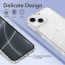 Vaku Luxos ® Apple iPhone 13 Series Star Struck Series Transparent Protective Hard Back Cover [ Only Back Cover ]
