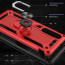 Vaku ® Xiaomi Redmi Note 7 / Note 7 Pro / Note 7S Hawk Ring Shock Proof Cover with Inbuilt Kickstand