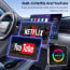 eller santé ® AUTOGLIDE Wireless Apple CarPlay & Android Auto Adapter Video Streaming YouTube, Netflix, GPS Navigation, Backup Camera & TF Card Playback for All Cars