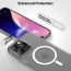 Vaku Luxos ® Apple iPhone 16 Pro Glassy MagPro Clear TPU Shockproof Scratch Resistant, Certified Mag-Safe Military-Grade Protection Back Cover