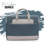 Vaku Luxos ® DA SALERNO 14 inch Laptop Bag Sleeve Premium Convertible Messenger Bag For Men and Women