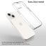 Vaku Luxos ® Apple iPhone 14 Plus Glassy Series Clear TPU Shockproof Scratch Resistant Slim Protective Cover [ Only Back Cover ]