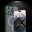 Vaku Luxos ® 2In1 Combo Apple iPhone 14 Pro Translucent MagPro Armor Protective Camera Case Back Cover with 3D Tempered Glass