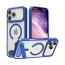 Vaku Luxos ® Apple iPhone 17 Pro Orion Magpro Scratch Resistant Camera Screen Protector Case With Alloy Metal Stand Shockproof Back Cover