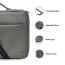 Vaku Luxos ® Da Valencia 15.6 inch Laptop Bag Sleeve Premium Laptop Messenger Bag For Men and Women