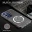 Vaku ® Vivo T3 5G Astrid Luxury PU Leather Electroplated Magnetic Magsafe Shockproof Bumper Protective Back Cover