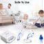 DR VAKU ® Aeromist Nebulizer with intelli-Q Portable Compressor Nebulizer Machine for Breathing Issues Mini Handheld with Mouthpiece Adults & Child Masks Steam Inhaler