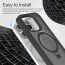 eller santé ® Apple iPhone 15 Pro Max Castros MagPro With Magnetic Alloy Ring Metal Kickstand Scratch Resistant Certified Mag-Safe Protection Cover