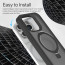 Vaku Luxos ® Apple iPhone 15 Pro Castros MagPro with Magnetic Alloy Ring Metal Kickstand Scratch Resistant Slim Military-Grade Protection Cover