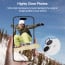 Vaku ® Apple iPhone 16 Metal Camera Lens Protector Anti Scratch HD Clear Case Friendly Tempered Glass Camera Cover