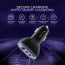 DR VAKU ® MECAVOLT 100W Car Charger Fast Charging Triple Port Dual 2X Type C PD PPS + QC 3.0 USB For iPhone 17/16/15/14/13 etc, Samsung All Series, Tablets, & Android Smartphones