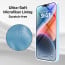 Vaku Luxos ® 2In1 Combo Apple iPhone 14 Plus Liquid Silicone Logo-Cut Soft Anti-Scratch Back Cover with 3D Tempered Glass