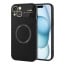 Vaku ® Apple iPhone 14 Plus Premium Polarized Leather Texture Full Lens Protection Silicon Back Cover Case