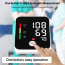 DR VAKU ® Electronic Rechargeable BP Machine Monitor Digital Fully Automatic Upper Arm Blood Pressure Checking Machine with Voice Function Heart Rate Monitoring Advanced Chip One-Touch Operation Cuff Kit