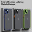 Vaku ® Apple iPhone 15 Artic Armor Slim Protective Lens Camera Shockproof Back Cover Case