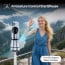 Vaku Luxos ® TREXO CAM AI Face Tracking Selfie Stand With 2000mAh Wireless Power Bank and 360° Rotation For Vlogging & Live Streaming