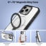 Vaku Luxos ® Apple iPhone 16 Pro Max Solace MagPro with Magnetic Alloy Ring Metal Kickstand Scratch Resistant Certified Mag-Safe Protection Cover