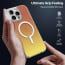Vaku Luxos ® Apple iPhone 16 Pro Max Infinity MagPro Gradient Colored 6.5 Feet Drop Protection Shockproof Certified Mag-Safe Back Cover