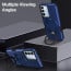 Vaku ® Vivo V27 5G Astor Military Grade Armor Protective Case with Ring Bracket Kickstand Back cover