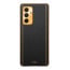 Vaku ® Samsung Galaxy A15 5G Luxemberg Leather Pattern Gold Electroplated Soft TPU Back Cover