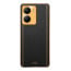 Vaku ® Vivo T2x 5G Luxemberg Leather Pattern Gold Electroplated Soft TPU Back Cover