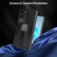 Vaku ® Vivo V29 5G Valor Military Grade Armor Case with Built-in Kickstand Shockproof Back Cover