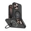 eller santé ® Apple iPhone 16 Pro Ariston Kickmag Cover with Magnetic Alloy Ring Metal Kickstand Camera Protector Shockproof Back Cover