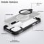 eller santé ® Apple iPhone 16 Plus Ariston Kickmag Cover with Magnetic Alloy Ring Metal Kickstand Camera Protector Shockproof Back Cover