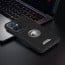 Vaku ® Vivo Y75 5G Regal Shield Metal Lion Engraved Leather Protective Back Cover