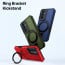 Vaku ® Samsung Galaxy A15 5G Astor Military Grade Armor Protective Case with Ring Bracket Kickstand Back cover