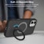 eller santé ® Apple iPhone 16 Ariston Kickmag Cover with Magnetic Alloy Ring Metal Kickstand Camera Protector Shockproof Back Cover