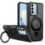 Vaku ® Vivo V27 5G Astor Military Grade Armor Protective Case with Ring Bracket Kickstand Back cover