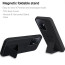 Vaku ® Xiaomi 11T Pro Harbor Grip Multi-Functional Magnetic Vertical & Horizontal Stand Case Silicon Back Cover