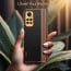 Vaku ® Xiaomi Redmi Note 11s Felix Line Leather Stitched Gold Electroplated Soft TPU Back Cover Case
