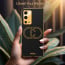 Vaku ® Oppo A55 Skylar Leather Pattern Gold Electroplated Soft TPU Back Cover