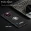Vaku ® Vivo V30e 5G Regal Shield Metal Lion Engraved Leather Protective Back Cover