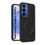 Vaku ® Samsung Galaxy S25 Plus Maxtron Leather Stitched Magnetic Magsafe Non-Slip Grip Shockproof Back Cover