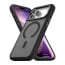Vaku Luxos ® Apple iPhone 17 Pro Thunder Magpro Translucent Scratch Resistant Military-Grade Protection Case With Stand Holder Metal Camera Ring Shockproof Back Cover