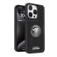 Vaku ® Apple iPhone 15 Pro Regal Shield Metal Lion Engraved Leather Protective Back Cover
