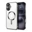Vaku ® Apple iPhone 16 Luxury Electroplated Magnetic Magsafe Camera Protection TPU Back Cover Case