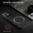 Vaku ® Vivo Y75 5G Astrid Luxury PU Leather Electroplated Magnetic Magsafe Shockproof Bumper Protective Back Cover