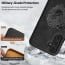 Vaku ® Samsung Galaxy A15 5G Lion Embossed Luxury Designer Leather Protective Back Cover Case