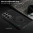 Vaku ® Samsung Galaxy S24 Ultra Lion Embossed Luxury Designer Leather Protective Back Cover