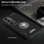 Vaku ® Samsung Galaxy S24 FE Regal Shield Metal Lion Engraved Leather Protective Back Cover